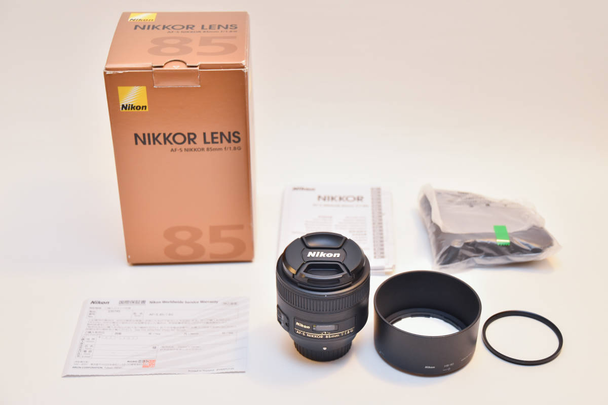 Nikon 単焦点レンズ AF-S NIKKOR 85mm f/1.8G フルサイズ対応 Nikon AF-