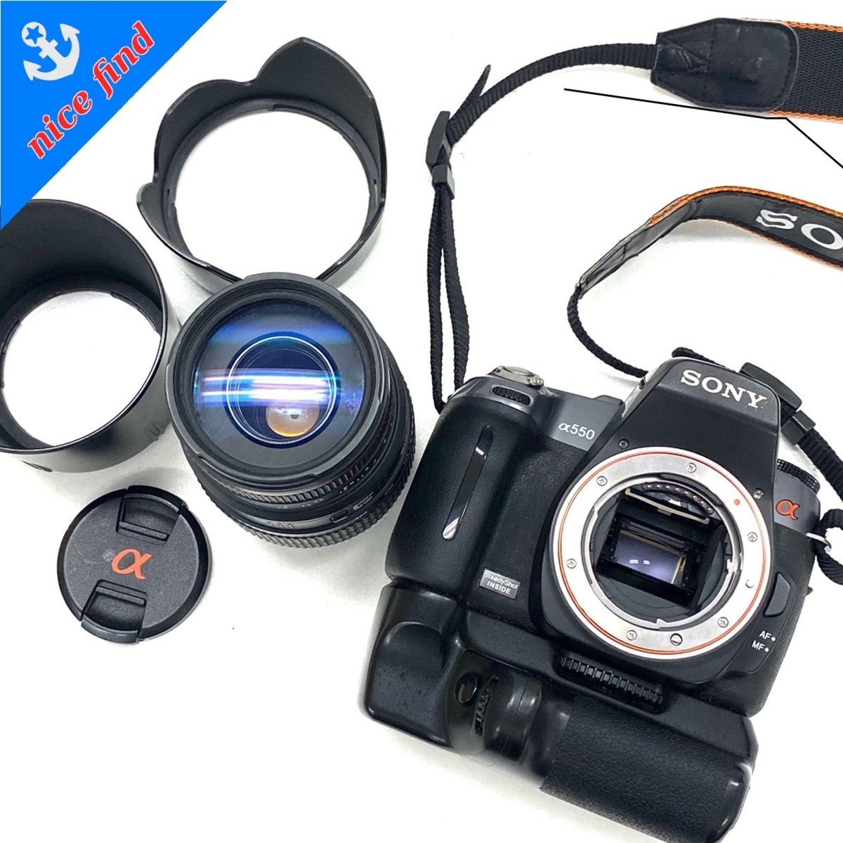 SONY α550デジタル一眼レフ レンズセット SONY 【公式通販】