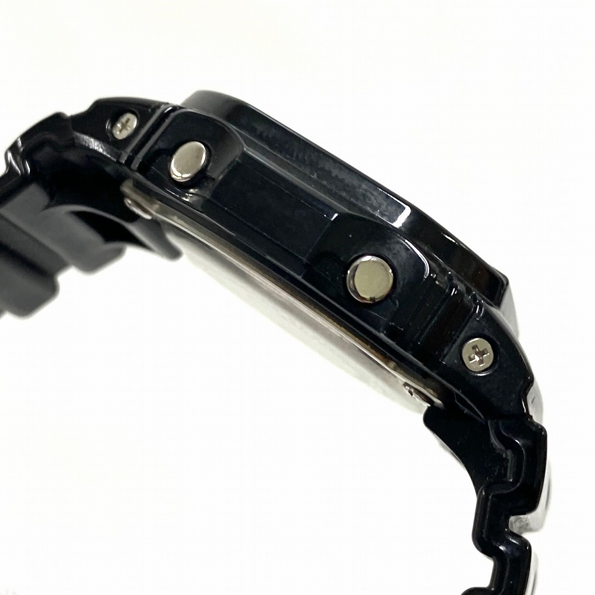 中古】CASIO G-SHOCK 腕時計 GW-M5610B-1JF ブラック × グリーン タフ