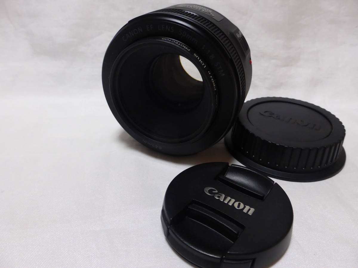 低価，高品質 CANON☆EF LENS 50㎜ 1:1.8 STM Φ49㎜ レンズ