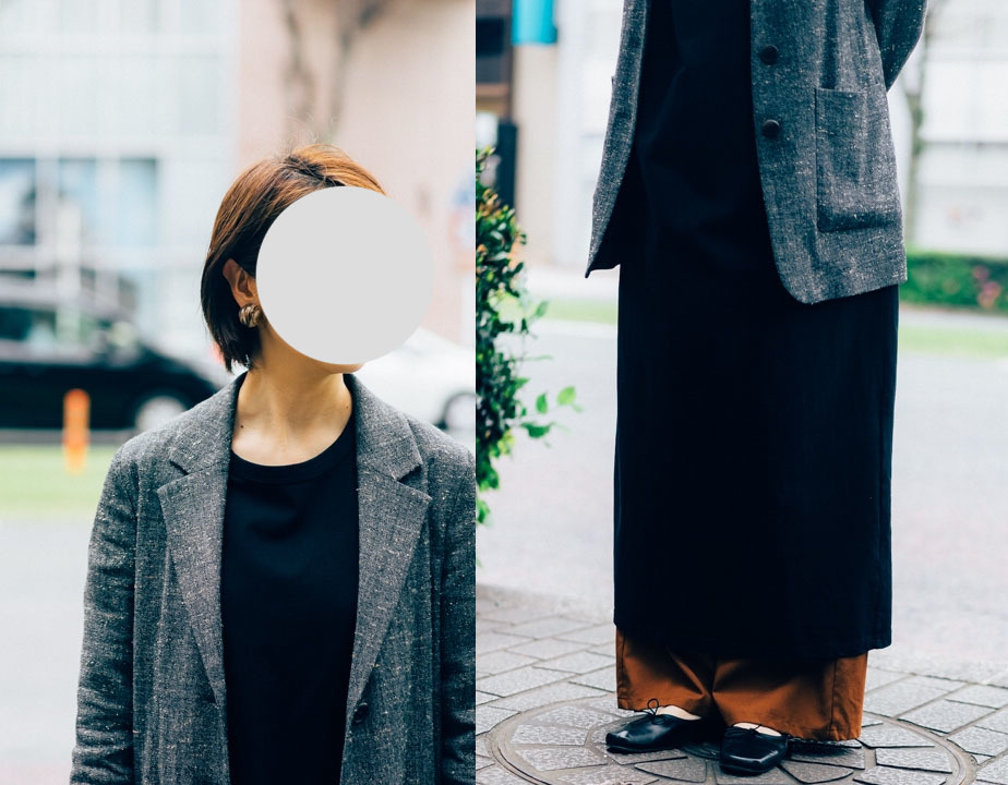 ビームス Demi-Luxe BEAMS 定価1,7万 天竺ロングスリーブ ワンピース