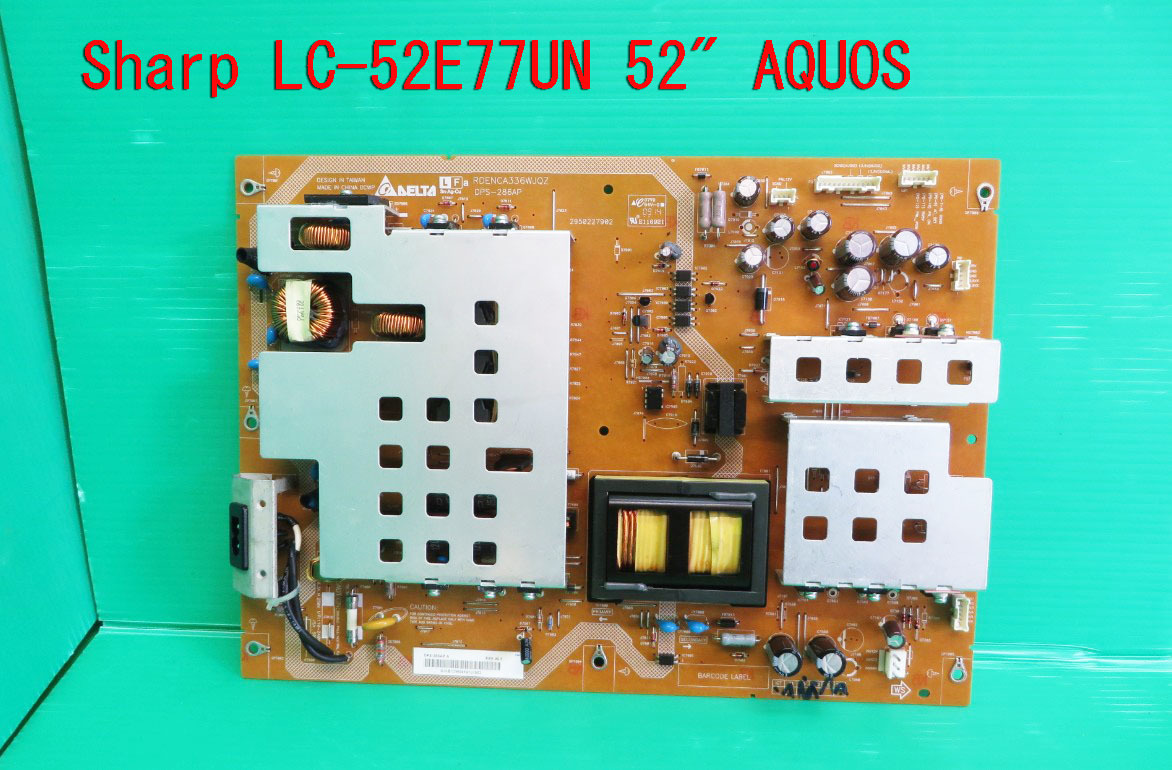 T-656▽ジャンク！SHARP シャープ LCD テレビ LC-52E77UN 電源基盤