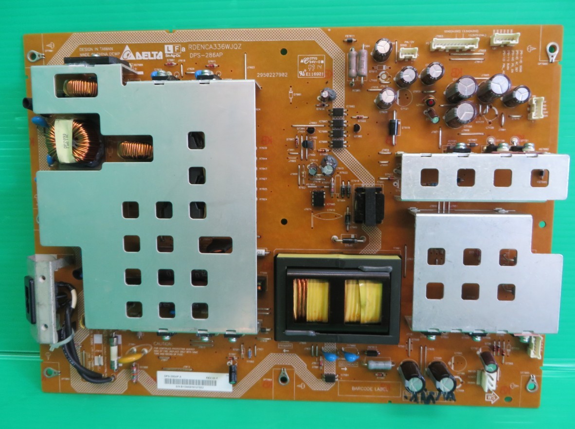 T-656▽ジャンク！SHARP シャープ LCD テレビ LC-52E77UN 電源基盤