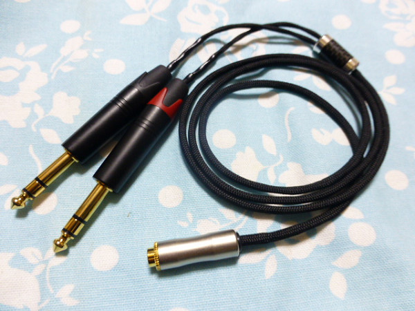  4.4mm5極 メス &rarr; TEAC UD-503 ADI-2 Pro 6.3mm&times;2 変換ケーブル MOGAMI 2944 100cm スプリッター MYTEK カスタム対応可能(ヘッドフォンアンプ)｜売買されたオークション情報、yahooの商品情報をアーカイ ヘッドフォンアンプ