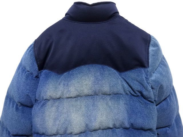 BAYFLOW DOWN JACKET 3 size / ベイフロー インディゴ パイル ダウン 