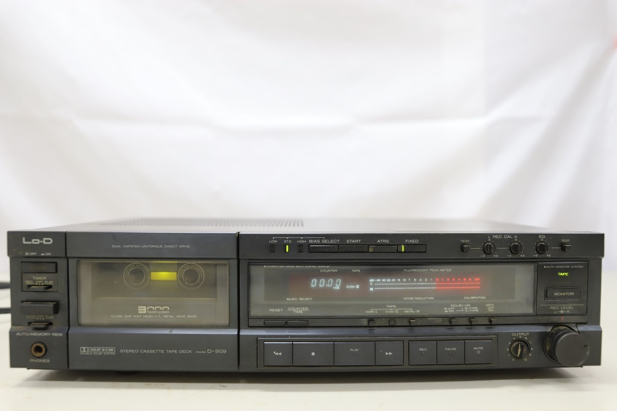 日立Lo-D D909 ジャンク品 めでたい