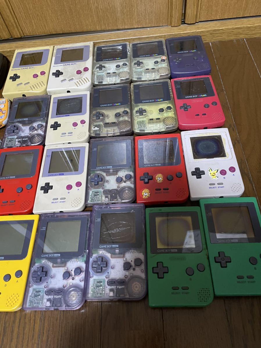 ゲームボーイ カラー アドバンス ポケット ゲームウォッチ ゲームギア 本体 大量まとめ売り 本体 売買されたオークション情報 Yahooの商品情報をアーカイブ公開 オークファン Aucfan Com