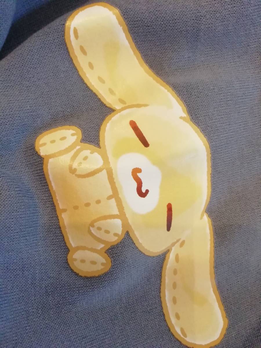 レディース シナモンロールちゃん総柄裏地付きの可愛い お耳付の水色ふわふわ長袖ジップパーカーです O O サイズm 新品 9周年記念イベントが O O サイズm 新品