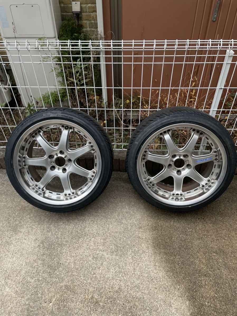 ボルクレーシング GT-7 18インチ 2本 114.3 5H 9J ドリケツ VOLK RAYS  