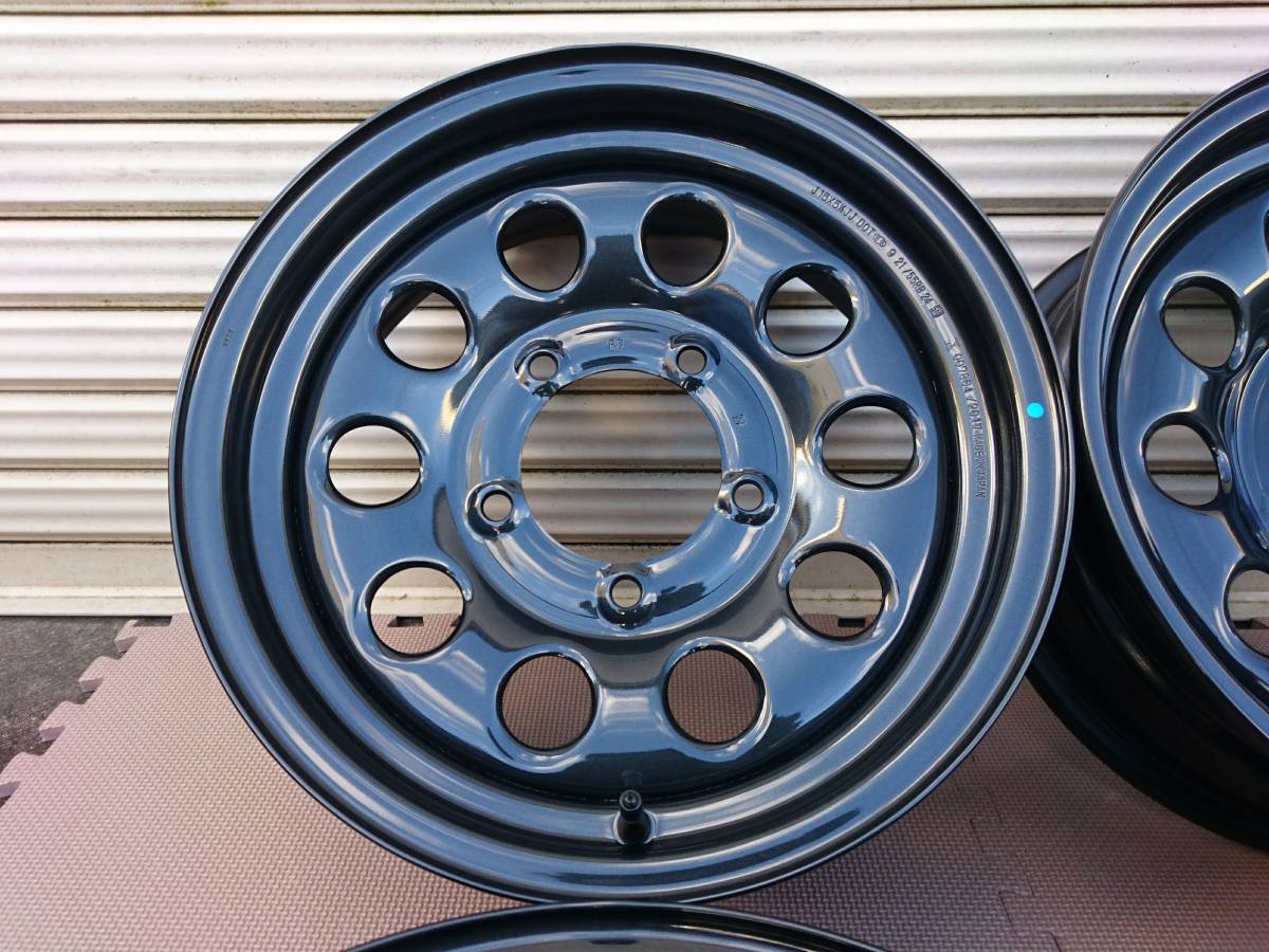 美品 JB74 ジムニー シエラ 純正 鉄 スチールホイール 5.5JX15 (+5 