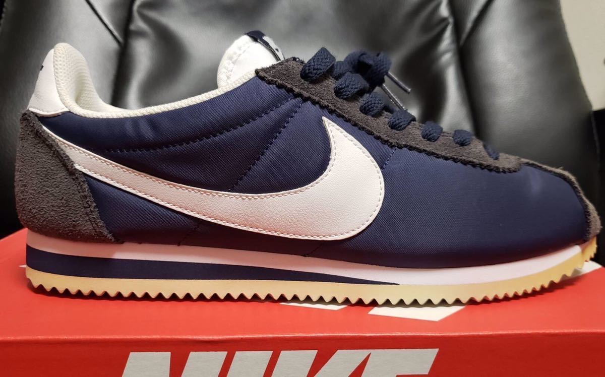 Nike Cortez White - Nylon Navy Men's | NIKE Midnight NYLON CORTEZ OG Trainers SNEAKERS Fir