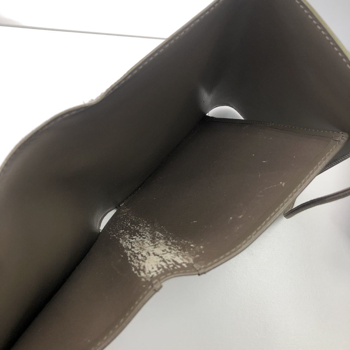 LOUIS エピ VUITTON ルイ・ヴィトン ポルトフォイユエラスティック_エピ_ エラスティックの通販 LOUIS VUITTON ルイ ヴィトン エピ エラスティック 三つ折り財布 ベージュ　レディース　MI0060 箱あり#Z169