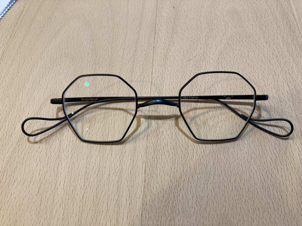 Buddy Optical Ais 試着のみの極美品 伊達メガネ 定価30,800円 金子  