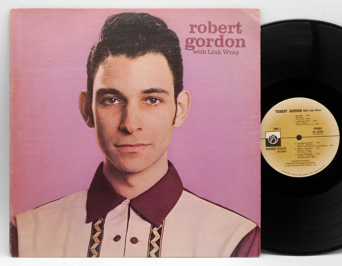 Robert Gordon Rock Link Wray Vinyl – ⁄ Boogie Billy with for