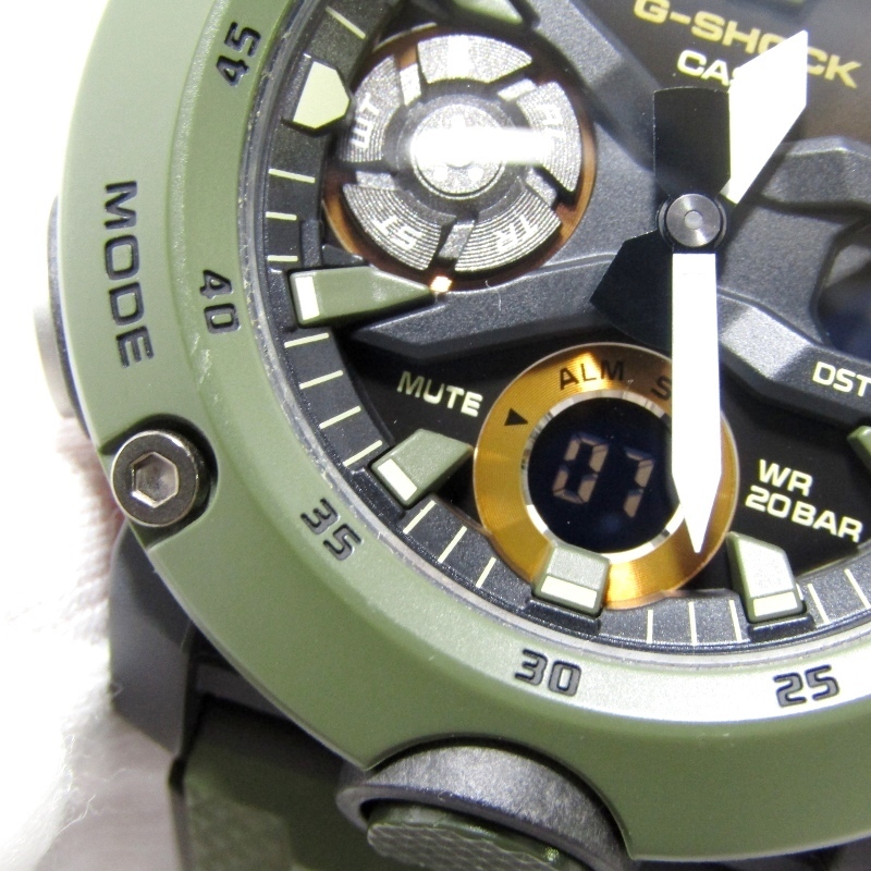 G-SHOCK Gショック GA-2000-3A オリーブドラブ ミリタリーテイスト 