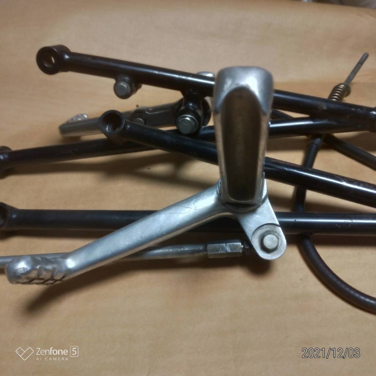 ホンダGB400/500用 ウェリントン(MW)製バックステップ(ホンダ用)｜売買 