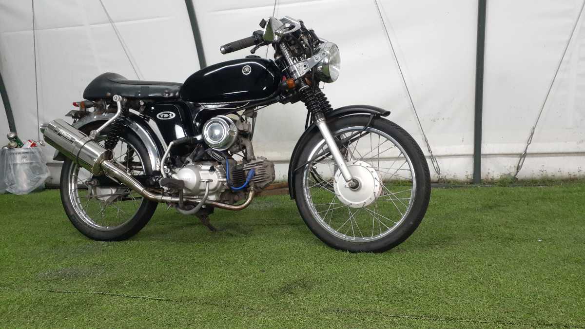カスタムパーツ多数 基本点検済 実動 動画あり ヤマハ YB-1 FOUR 4