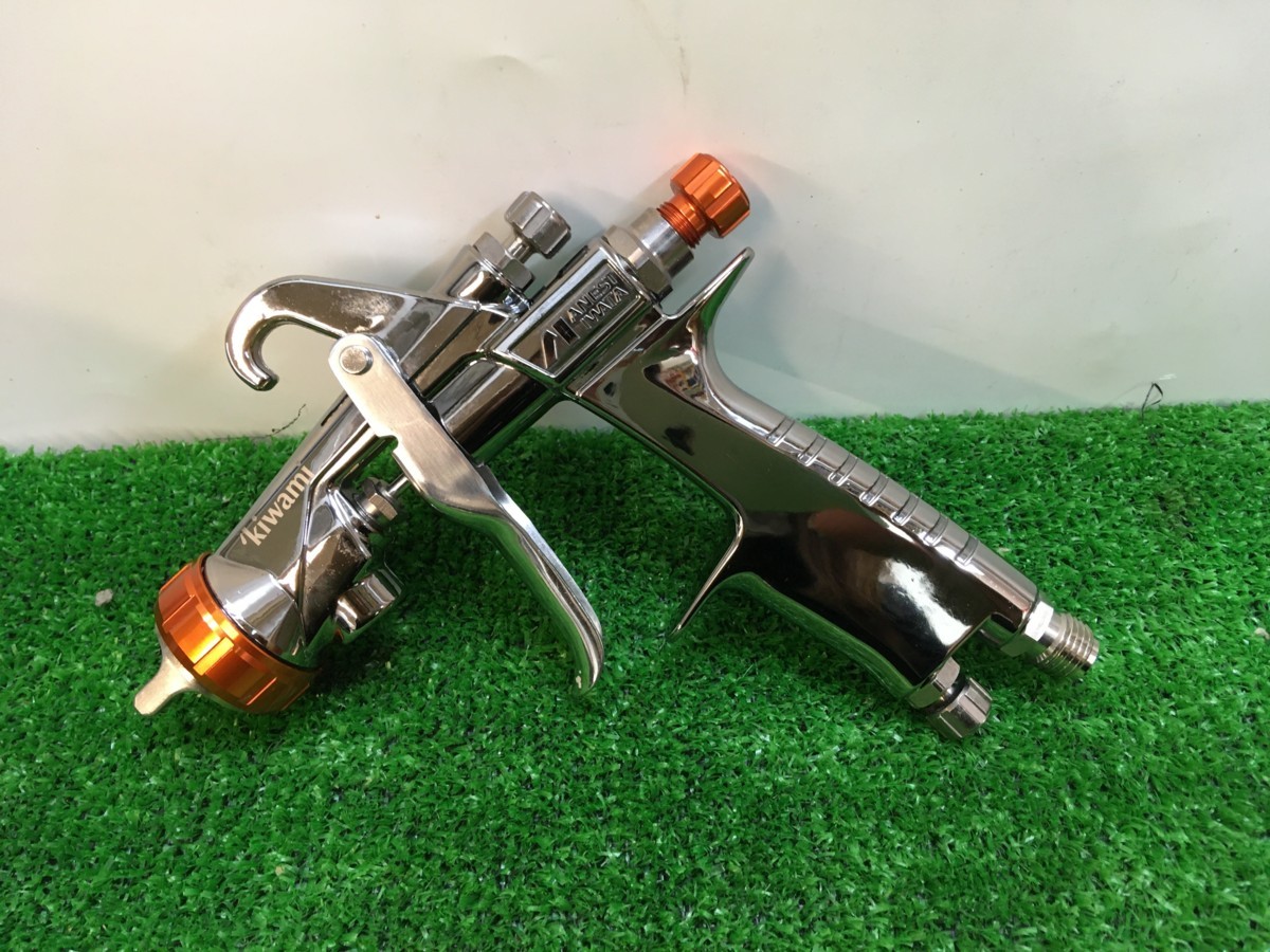 スプレーガン キワミ 中古品 アネスト岩田 重力式スプレーガン KIWAMI 