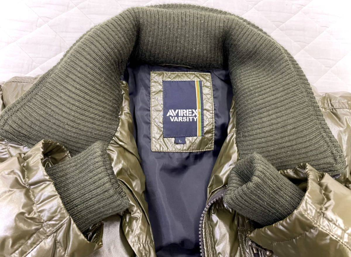 AVIREX アビレックス アヴィレックス ダウンジャケット Lサイズ 美品 AVIREX ダウンジャケット アヴィレックス ジャケット アーバン ジャケット&frasl;AFSOC