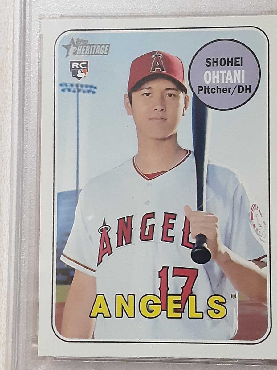 大谷翔平 トレーディングカード 背番号11 PSA9】大谷翔平 Topps SHOHEI OHTANI 2018 Rookie ルーキーカード