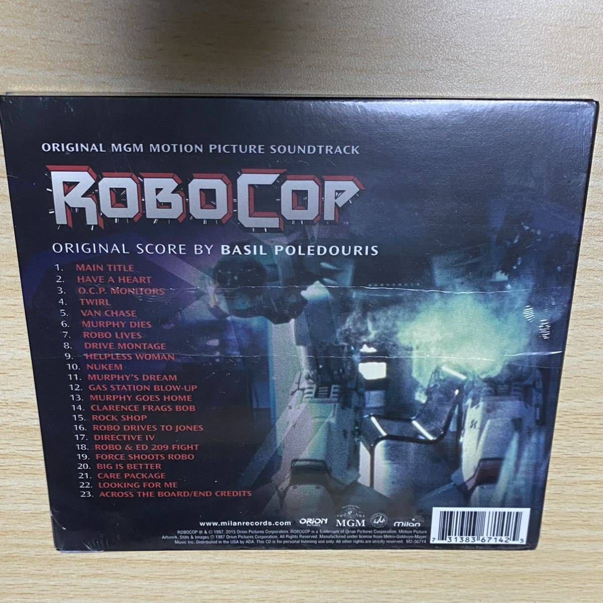 未開封】米国盤CD 『ロボコップ』オリジナル・サウンドトラック【完全 