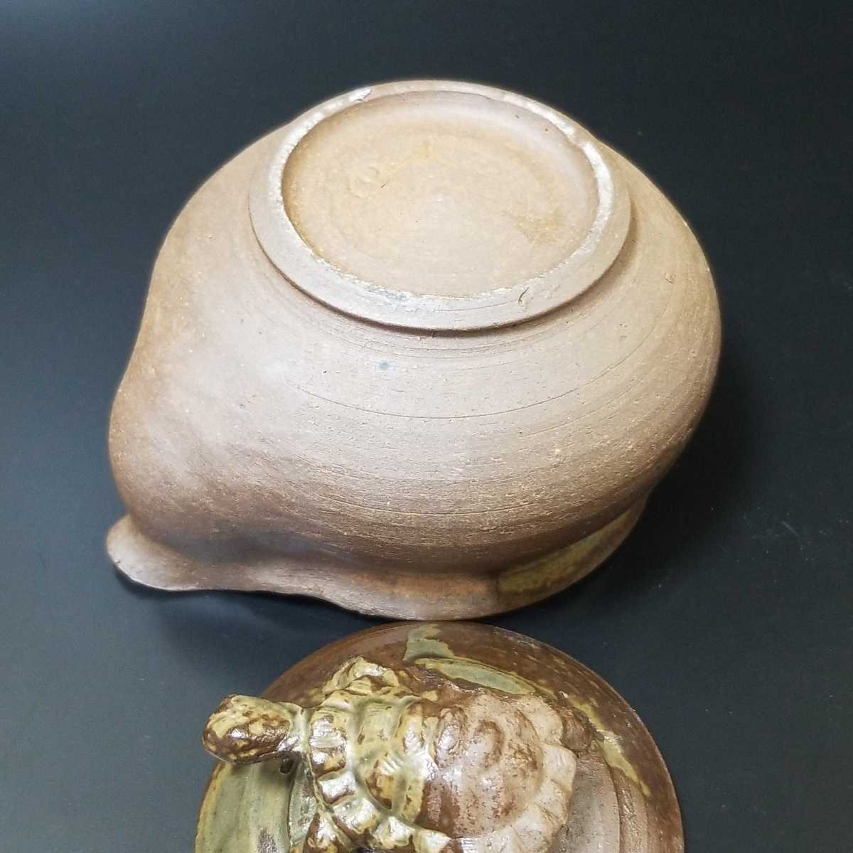 備前焼 亀摘まみ 宝瓶 煎茶道具 急須/MB18(急須、土瓶)｜売買された
