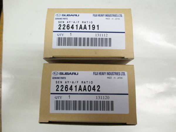 送料税込 GDB STI　22641AA191　安心のスバル純正　新品AFセンサー 送料税込 22641AA191 GDB - 価格.com gdb
