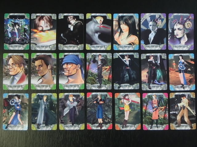 91から99 8枚　ファイナルファンタジーVIII Happy 25th Anniversary to Final Fantasy VIII It released on