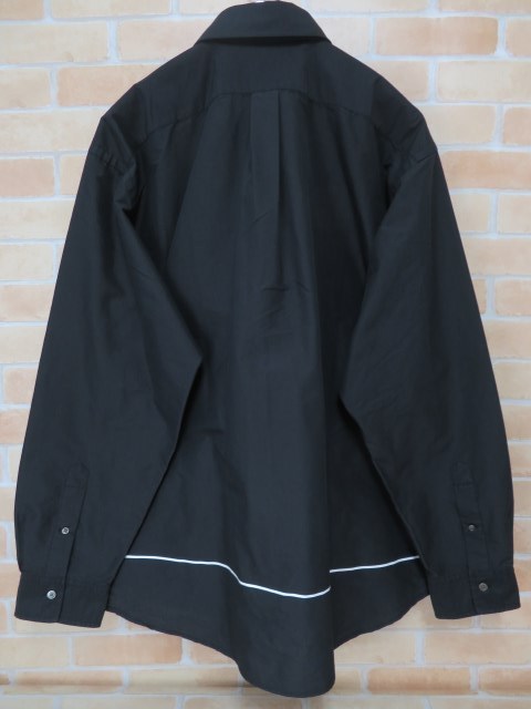SSZ BEAMS エスエスズィー 22AW 中古BEAMS×SSZ POCKET SSZ エスエスズィー BEAMS ビームス 長袖シャツ 11-11-6627-791 サイズM ブラック 111284839④