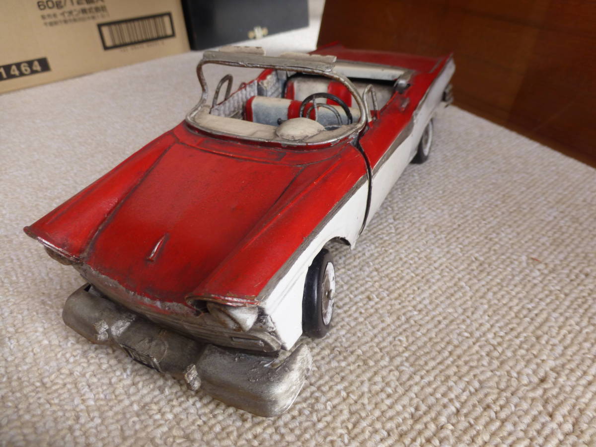 レトロ ブリキのおもちゃ ミニカー ブリキ自動車 キャデラック