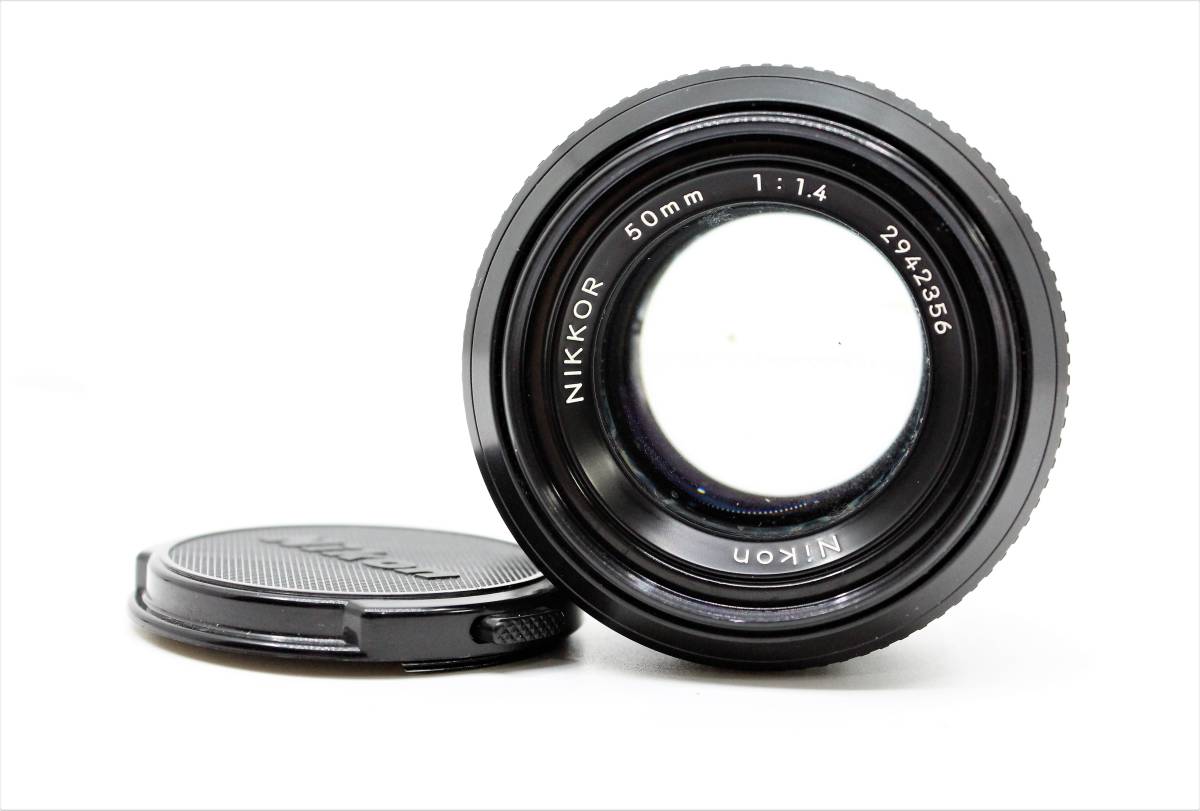 ☆良品☆NIKON ニコンNIKKOR 50mm F1.4 非Ai 大口径単集点レンズ