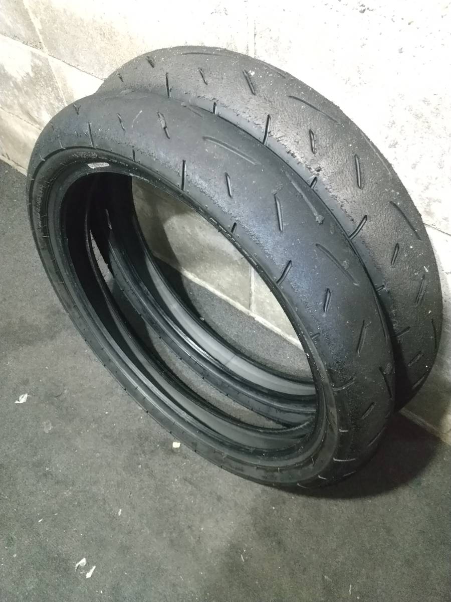 ダンロップKR410 90/80-17 2本セット NS50、RZ50、TZR50、GSXR125、NS1