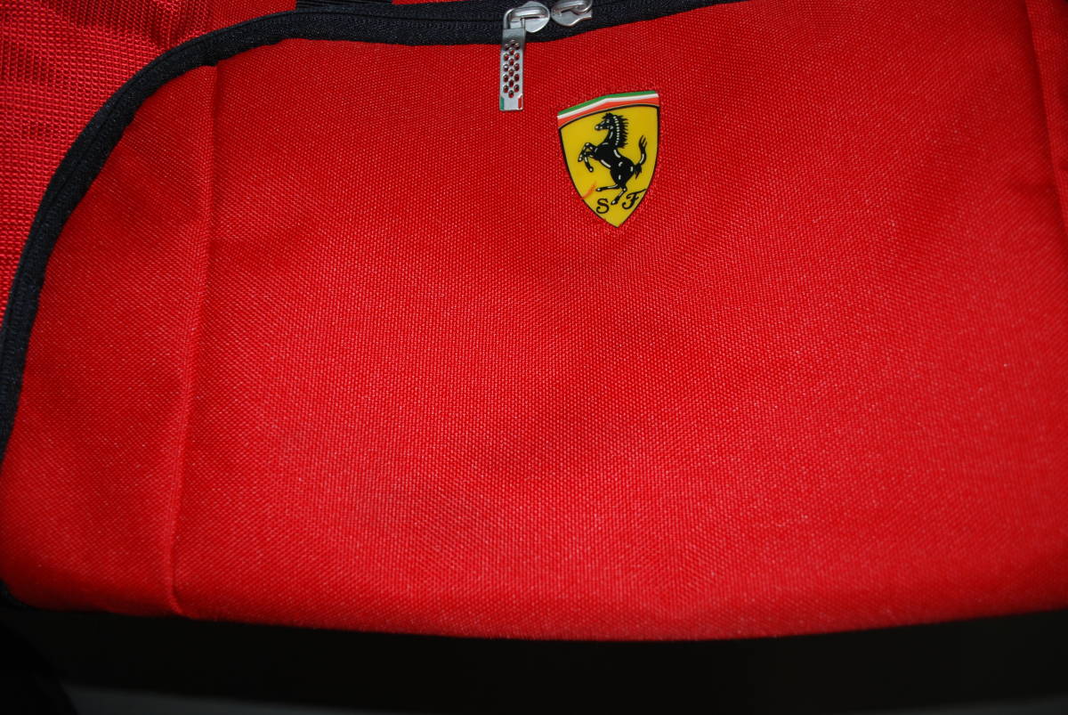 激レア！！ フェラーリ ボストンバッグ 赤 フェラーリ Ferrari レッド