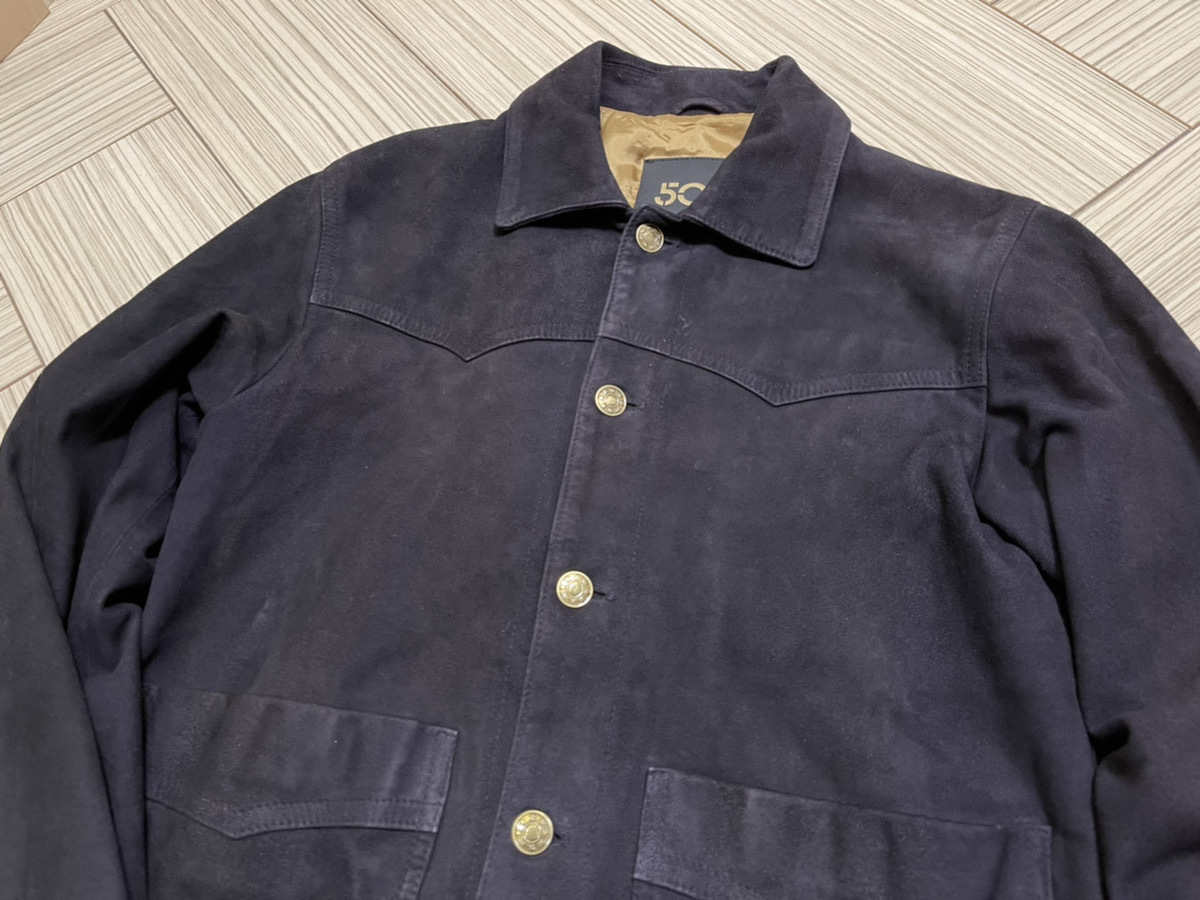 限定!定価14.8万円!!チンクアンタ スエード レザー ライダース 