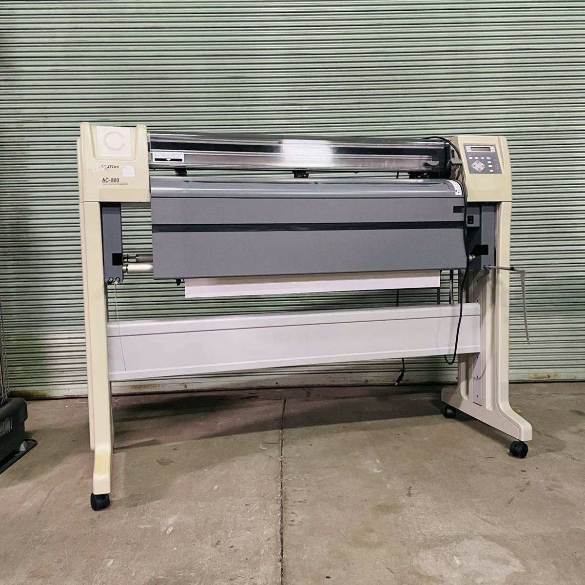岐阜発 MUTOH◇アパレルカッティングプロッター AC-800 武藤