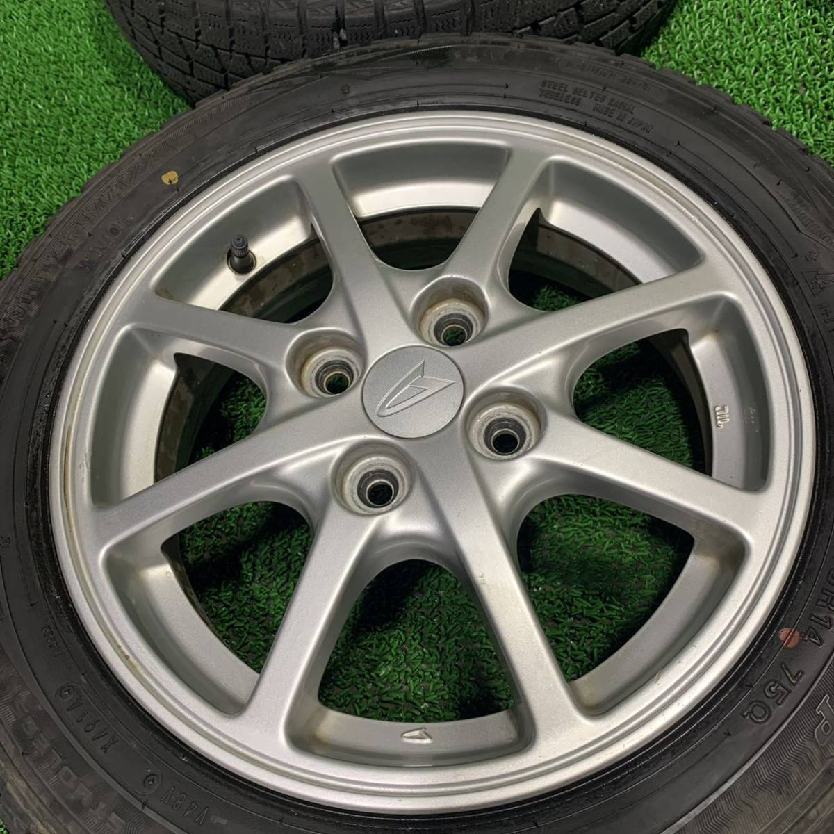 ダイハツ純正 155/65R14 タント 旨い ミラ ココア ムーヴ エッセ ウェイク