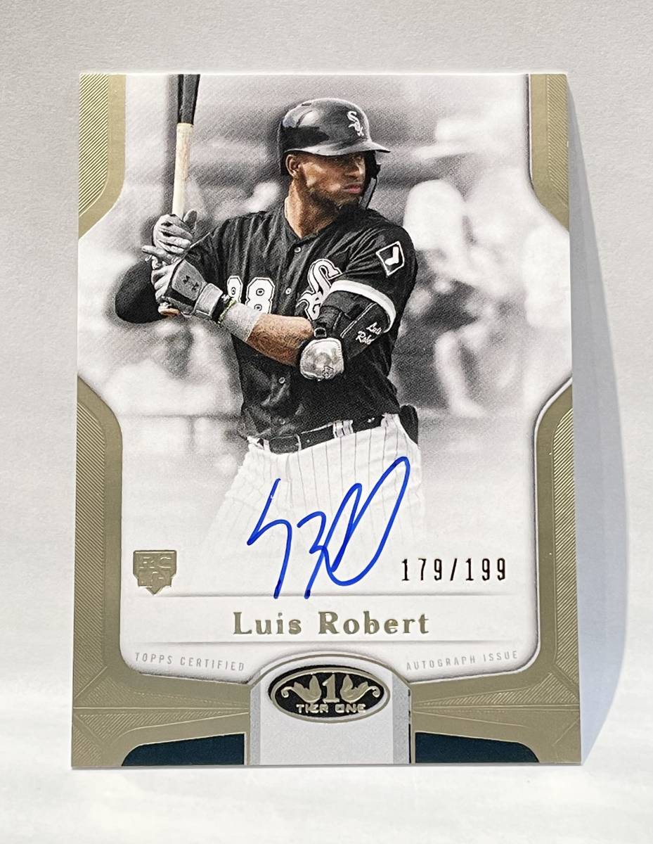 Luis Robert 】 2020 Topps Tier One Break Out Rookie Auto 199枚限定 