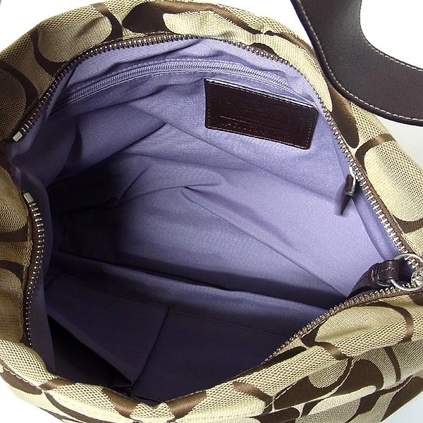 COACH シグネチャー コーチ F15067 ショルダーバッグ ダッフル バッグ ショルダー グレー コーチ&frasl;ショルダーバッグ&frasl;シグネチャーダッフルショルダーバッグ キャンバス COACH(コーチ) 美品 シグネチャーダッフルショルダー ワンショルダー f15067（バッグ・小物・ブランド雑貨）の通販