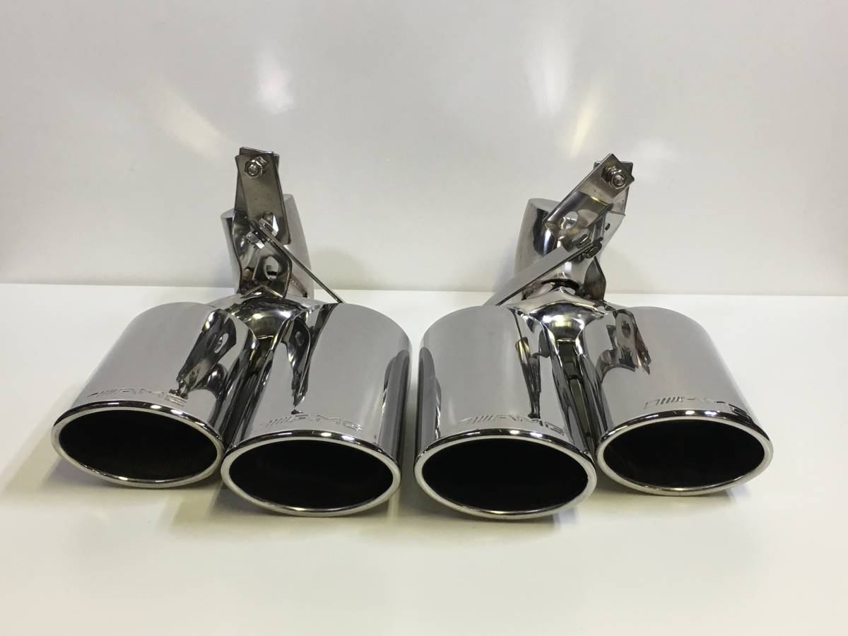 ゲレンデ W463 Gクラス 左右 オーバル 4本出しマフラー カッター 
