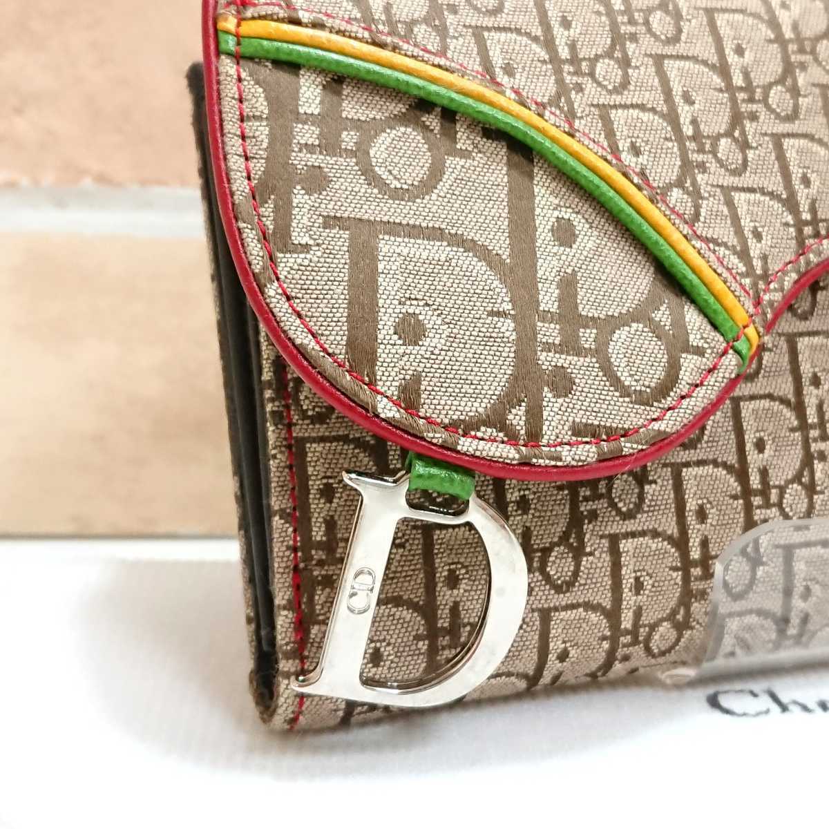 ☆未使用 Christian Dior クリスチャン ディオール サドル トロッター  