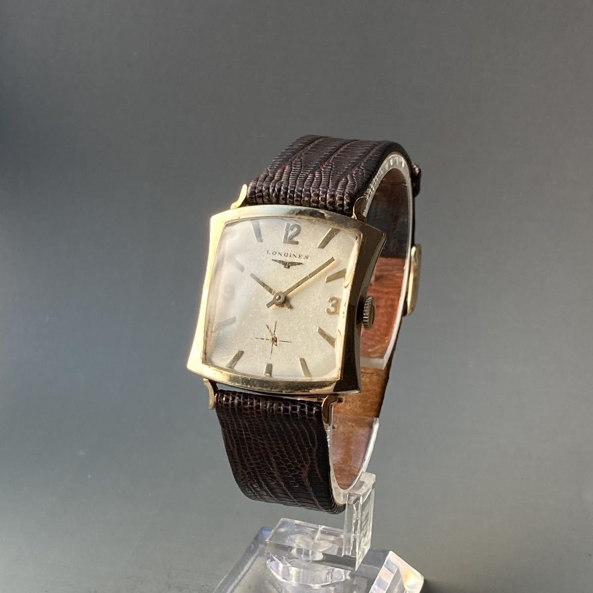 動作良好】ロンジン アンティーク 腕時計 1960年代 手巻き アワー