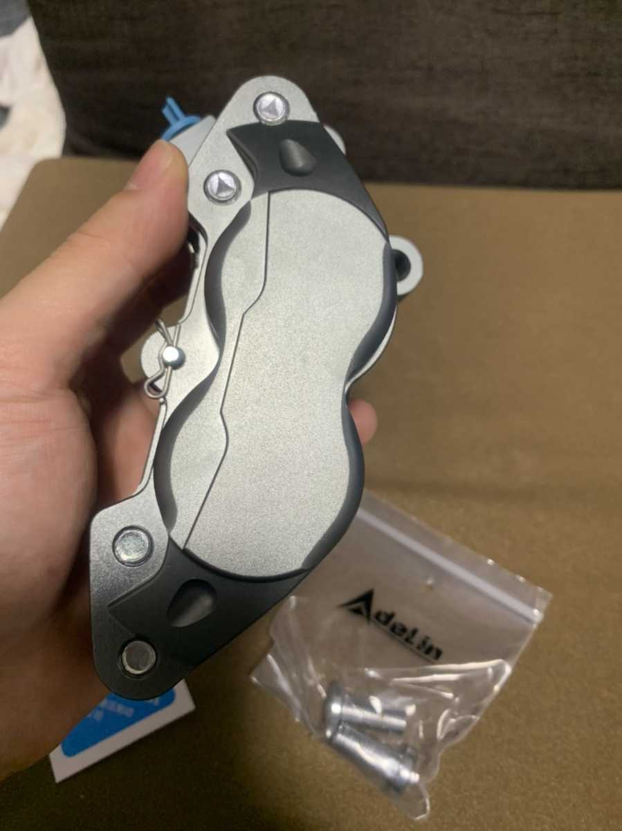 ブレンボ キャリパー 40mm | 4pot P4 CNCブレーキキャリパー 台湾Folamdo-左灰●ブレーキキャリパー●ピッチ40mm●アルミCNC●4POT●ブレンボ ブレーキキャリパー 4POT Brembo FRANDO Folamdo Webike シグナス のパーツレビュー