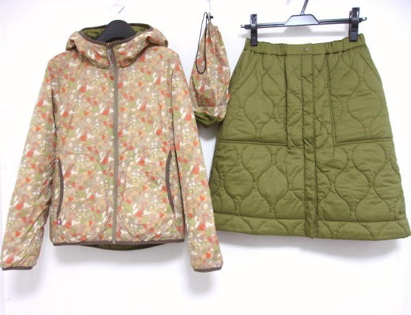 新品☆Marmot マーモット☆四角友里コラボ リバーシブル パディング