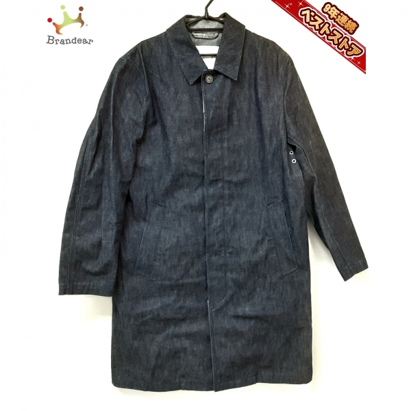 マッキントッシュ MACKINTOSH サイズ42 L - ダークネイビー メンズ 長袖/デニム/春/秋 コート