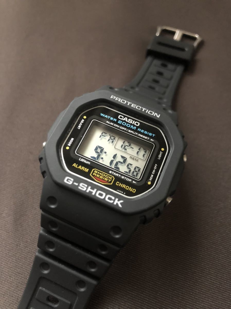 CASIO G-SHOCK DW5600 カシオ Gショック レストア品 901 DW5600 スピードモデル 希少な豆球モデル