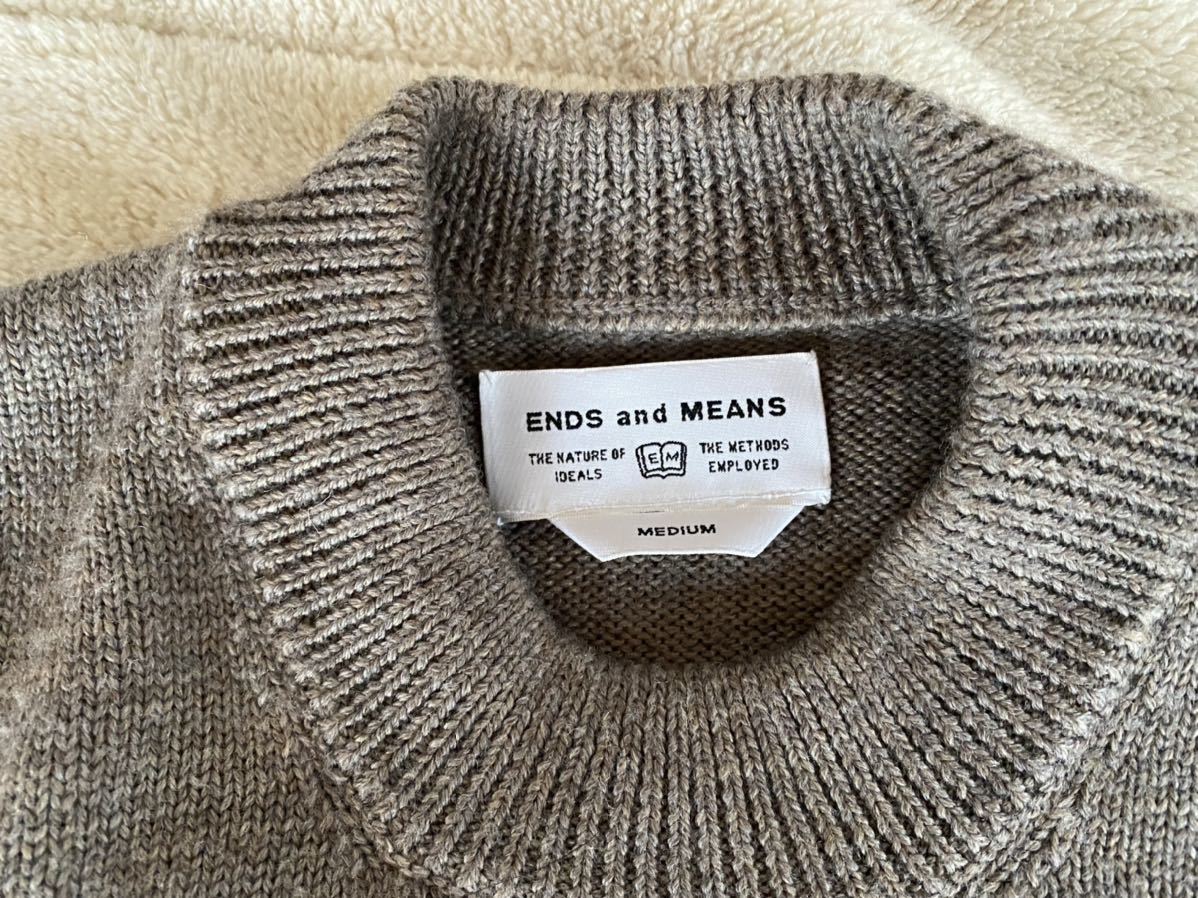 ENDSandMEANS Merino Wool Crew Neck Knit