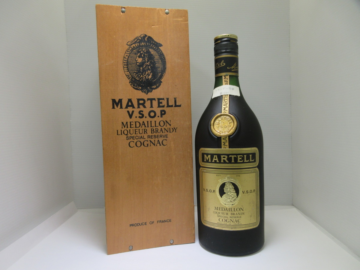 VSOP マーテル メダイヨン - MARTELL マーテルVSOPの見分け方 70cl 