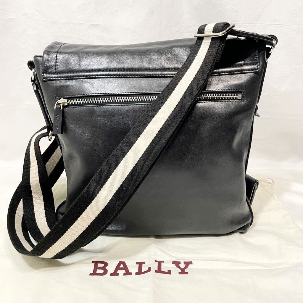 1円～ 極美品 バリー BALLY TAN GYHD ショルダーバッグ メッセンジャー  
