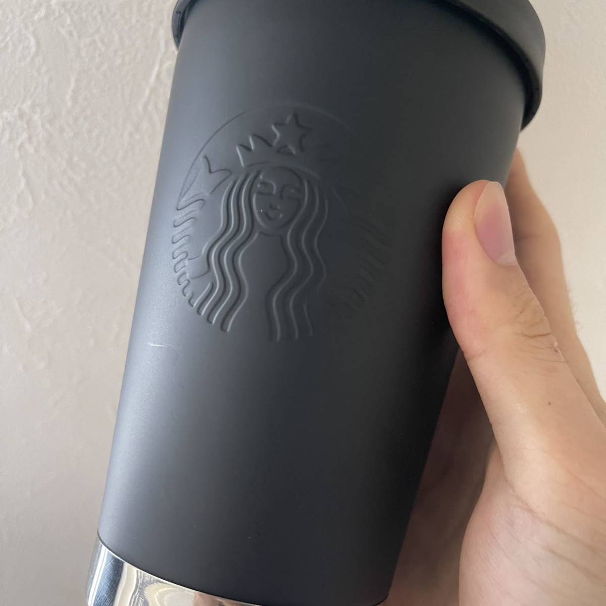 STARBUCKS ステンレスタンブラー マットブラック/リユーザブルカップ