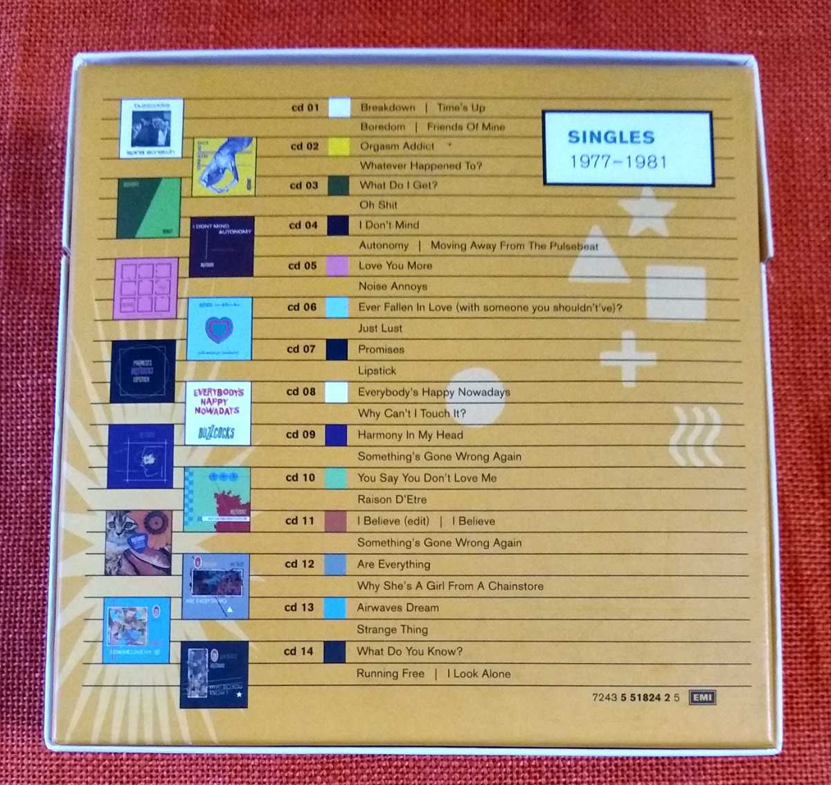 Inventory Buzzcocks Music – | Omega (#724355182425) USED
